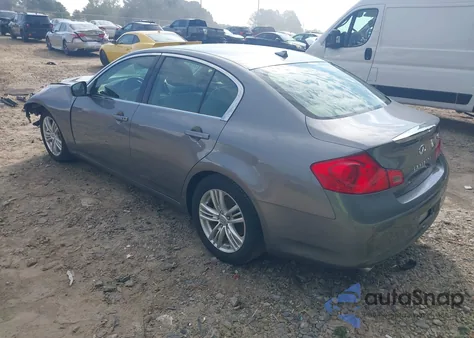 2011 Infiniti G37 Journey from USA, damaged, VIN JN1CV6AP5BM503535